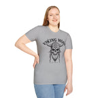 Viking Mode T-Shirt — Skull Horned Helmet Graphic