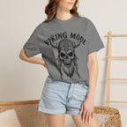 Viking Mode T-Shirt — Skull Viking Helmet Graphic Tee