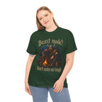 Viking Campfire T-Shirt — "Beast mode? Don’t make me laugh" Graphic Tee