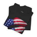 American Flag Kiss T‑Shirt – Patriotic USA Lip Print Tee for 4th of July