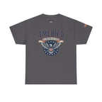 America Patriotic T‑Shirt – "America Celebrating 250 Years" Eagle Emblem