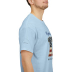1776 American Flag Tee — "Home of the Free, Because of the Brave" Patriotic T-Shirt