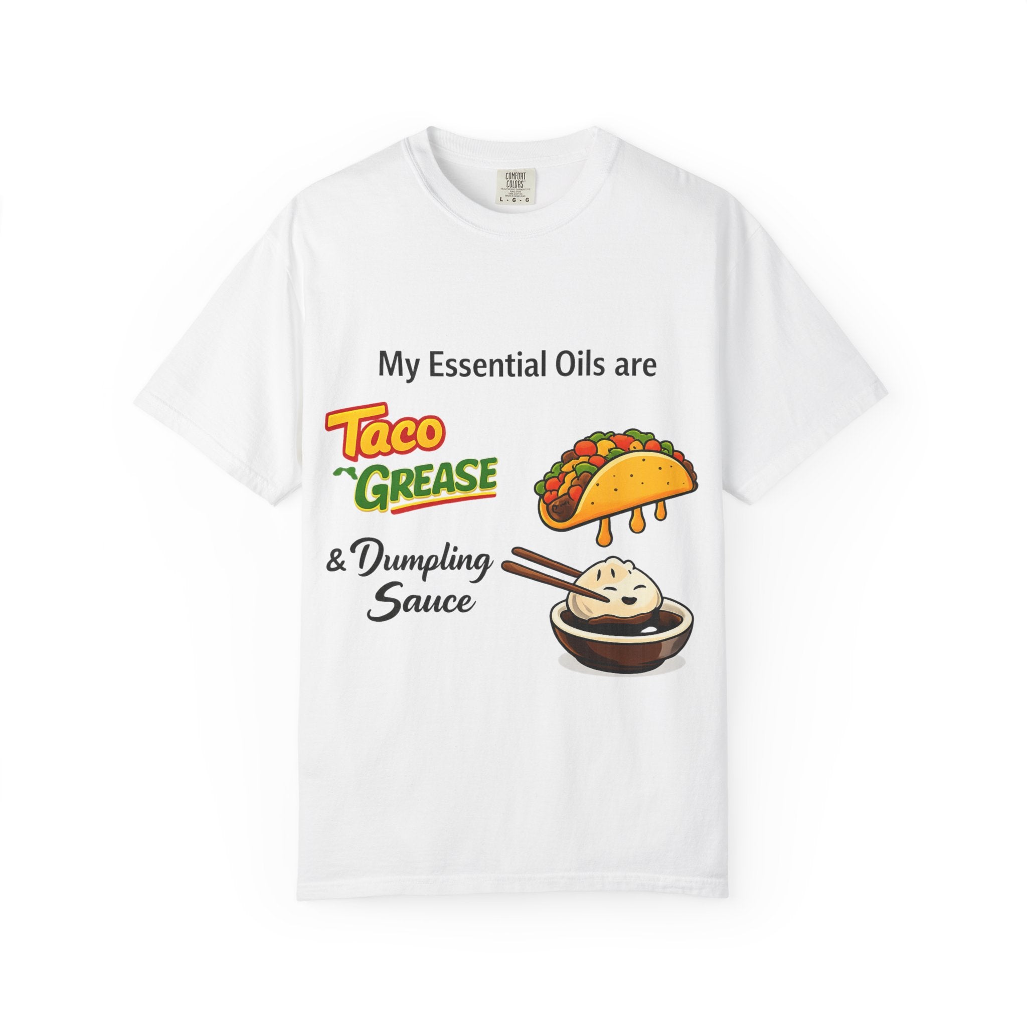 Taco & Dumpling Sauce T-shirt | Funny Food Pun Tee