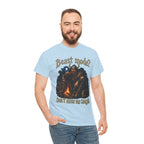 Viking Campfire T-Shirt — "Beast mode? Don’t make me laugh" Graphic Tee