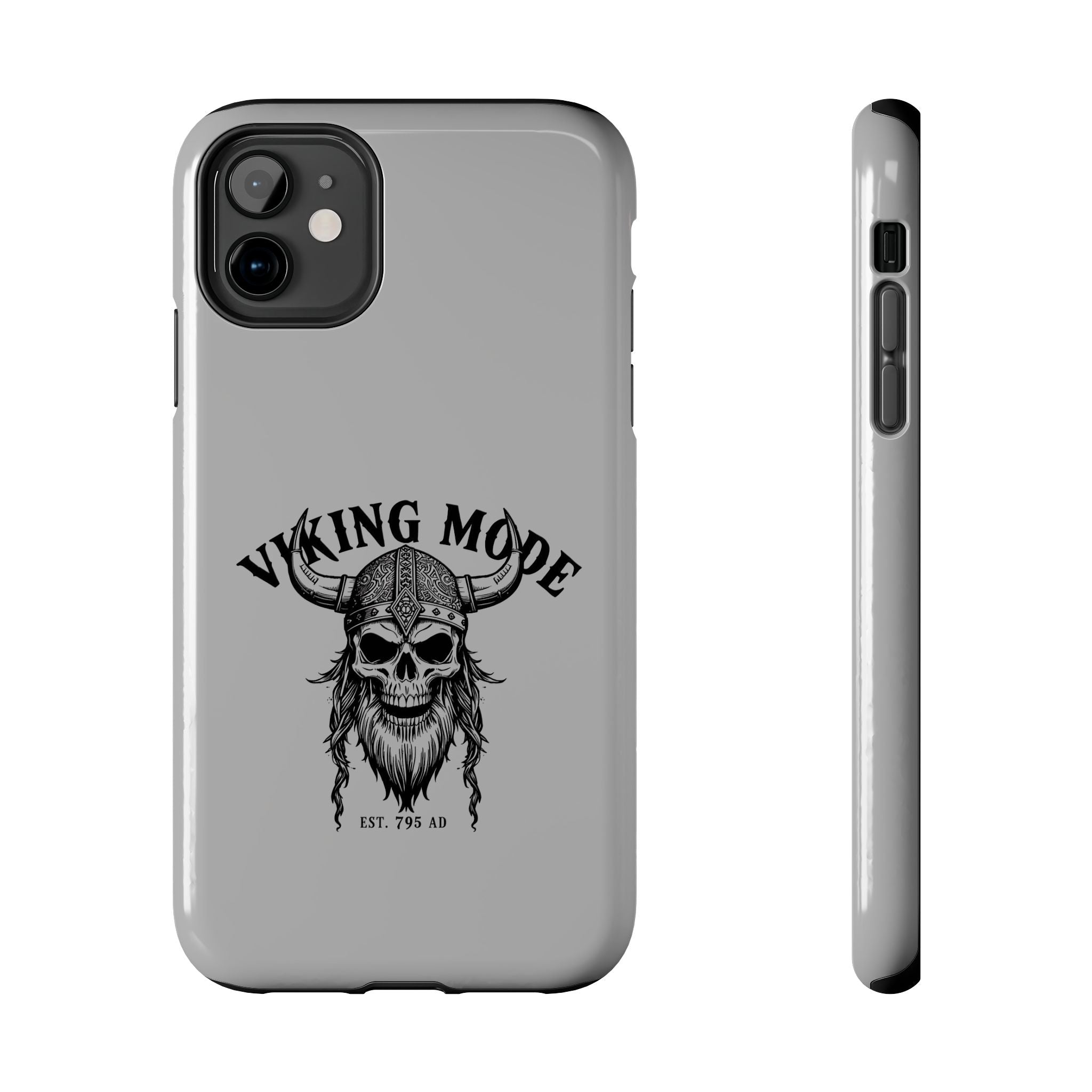 Viking Mode Skull Helmet phone case | Nordic warrior, est. 795 AD