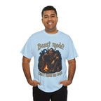 Viking Campfire T-Shirt — "Beast mode? Don’t make me laugh" Graphic Tee