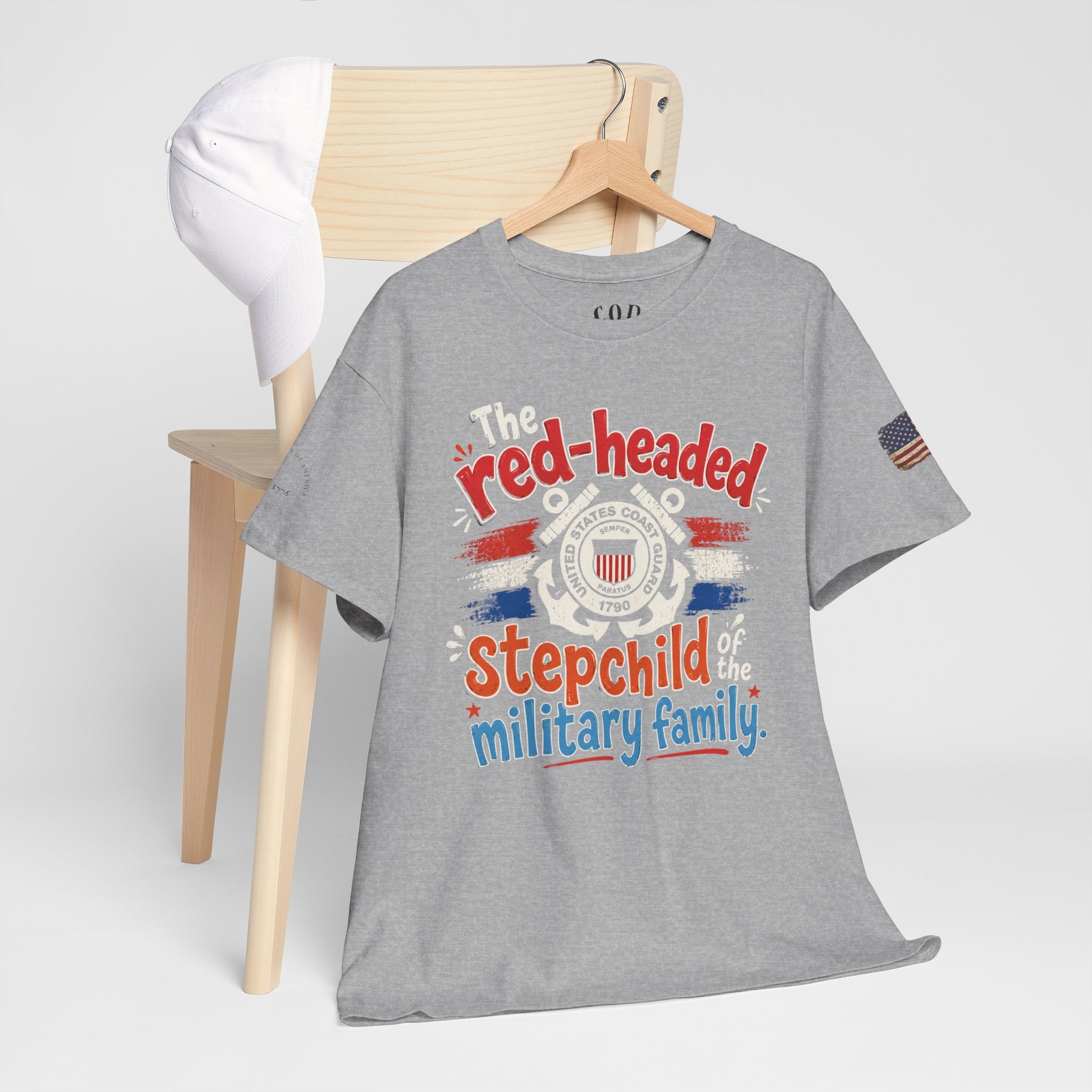 United States Coast Guard: The Red-Headed Stepchild of the Military Family T-Shirt
