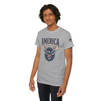 America Patriotic T‑Shirt – "America Celebrating 250 Years" Eagle Emblem