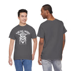 Viking Mode Skull Viking T-shirt | Norse Helmet Skull Graphic Tee