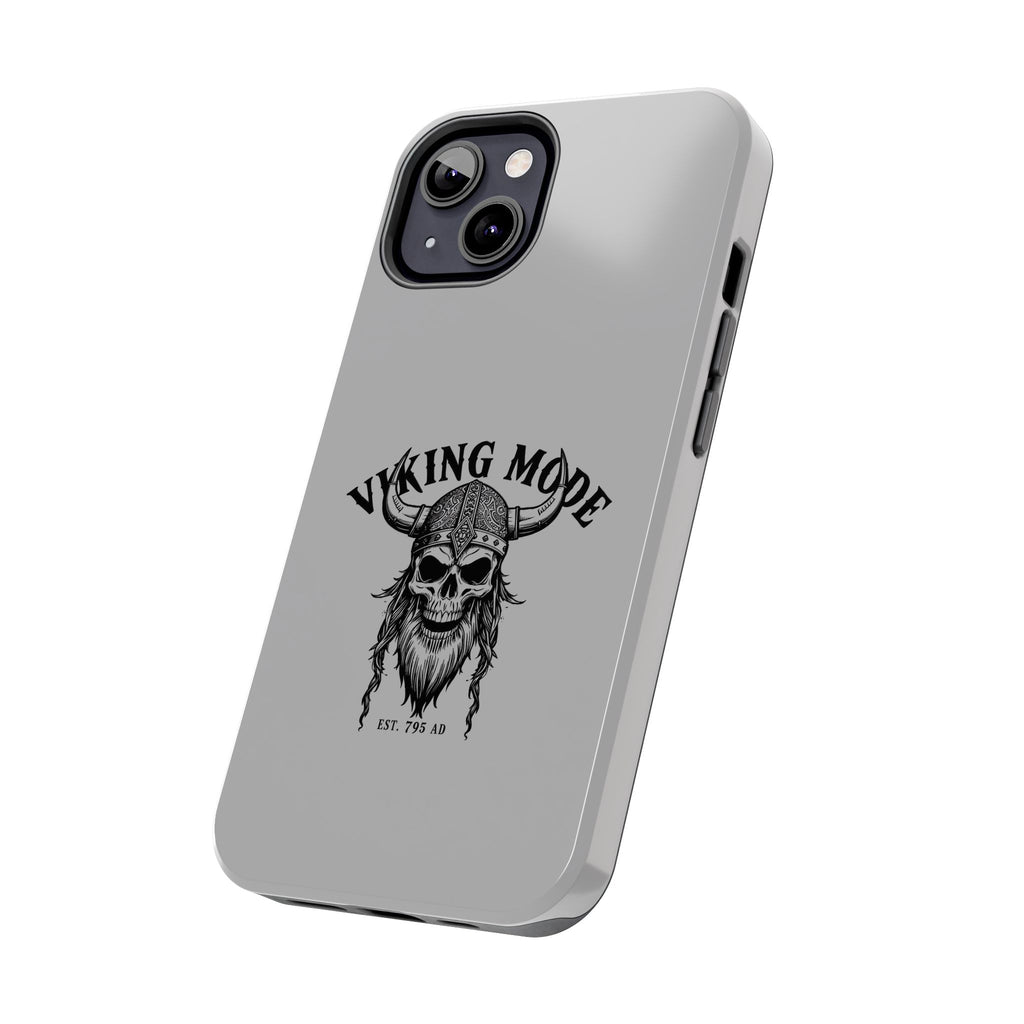 Viking Mode Skull Helmet phone case | Nordic warrior, est. 795 AD