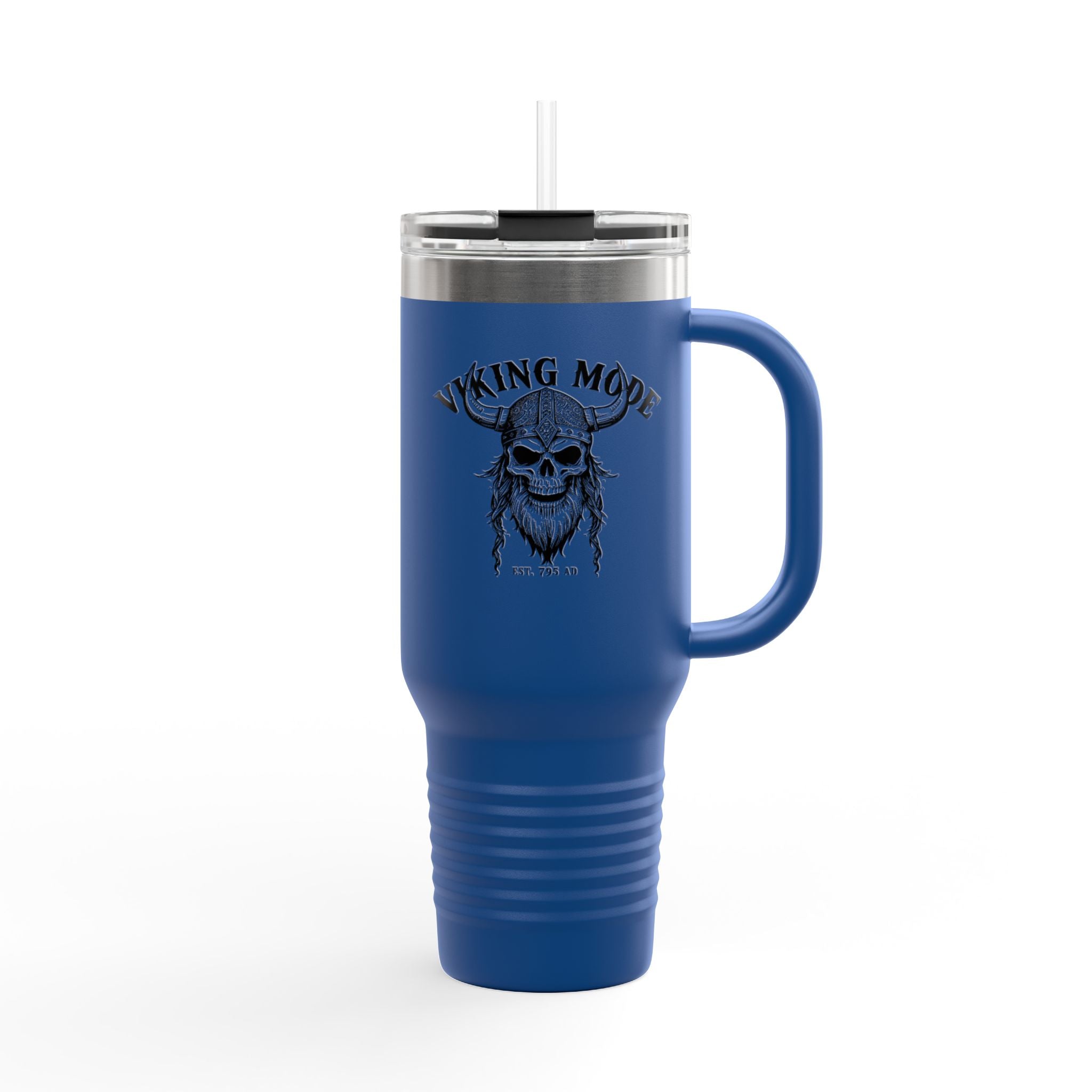 Viking Mode Skull helmet travel mug | 40oz insulated travel mug