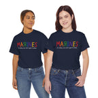 Marines Crayon Tee — “It’s okay, we can’t spell it either” Military Humor T-Shirt