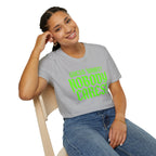 Nobody Cares T‑Shirt — Neon Green "Guess What? Nobody Cares!" Graphic Tee