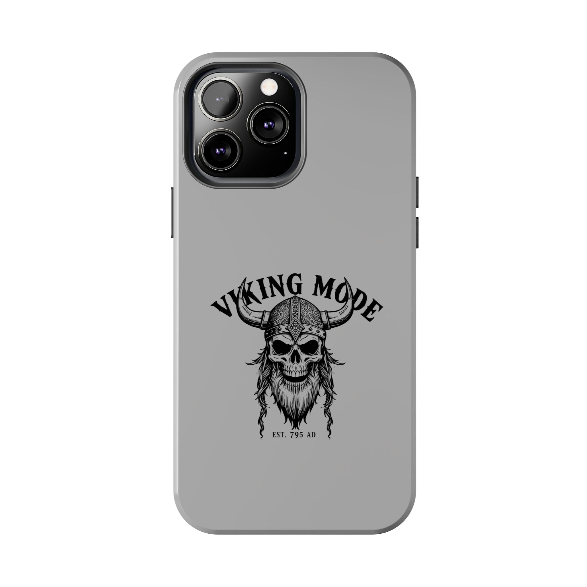 Viking Mode Skull Helmet phone case | Nordic warrior, est. 795 AD