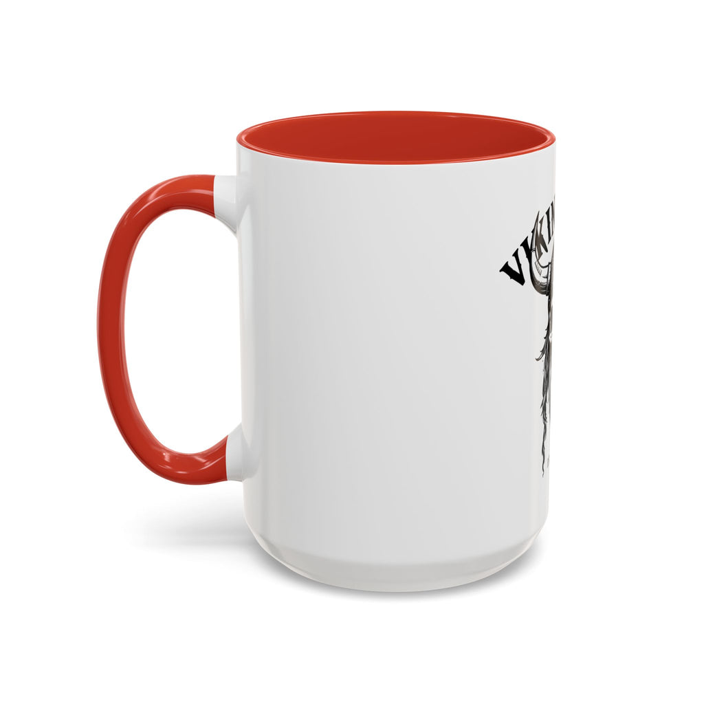 Viking Mode Skull Viking Mug | Accent Coffee Mug 11oz 15oz