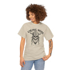 Viking Mode Skull Viking T-shirt | Norse Helmet Skull Graphic Tee