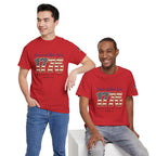 1776 American Flag Tee — "Home of the Free, Because of the Brave" Patriotic T-Shirt