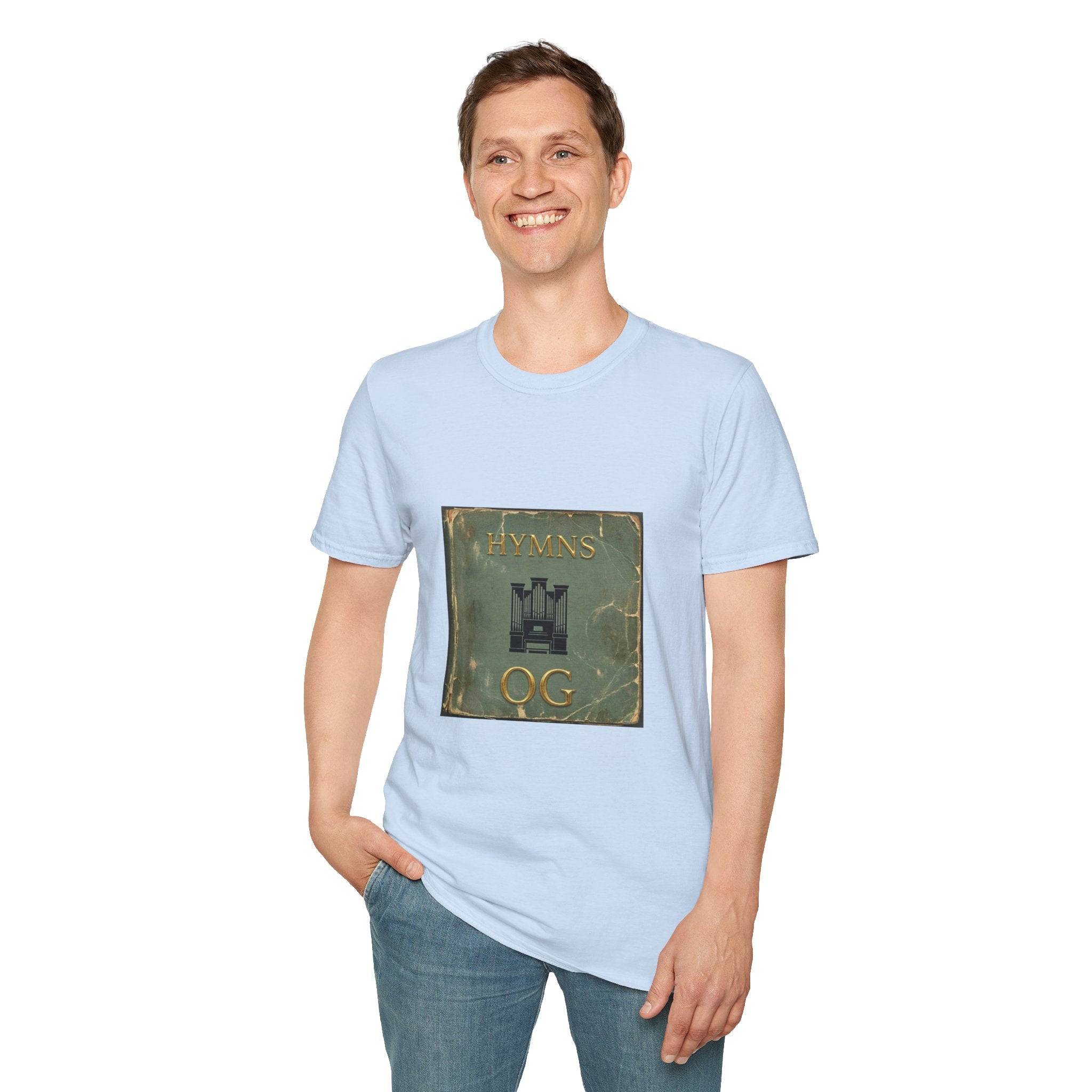LDS HYMNS OG Graphic Tee | Vintage Emblem T-Shirt