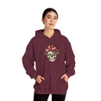 Mushroom Skull Hoodie — Gothic Mushroom Graveyard RIP Pullover