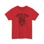 Viking Mode Skull Viking T-shirt | Norse Helmet Skull Graphic Tee