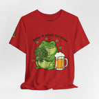 Stop & Smell the Hops Frog T-Shirt | Beer Brewing Graphic Tee