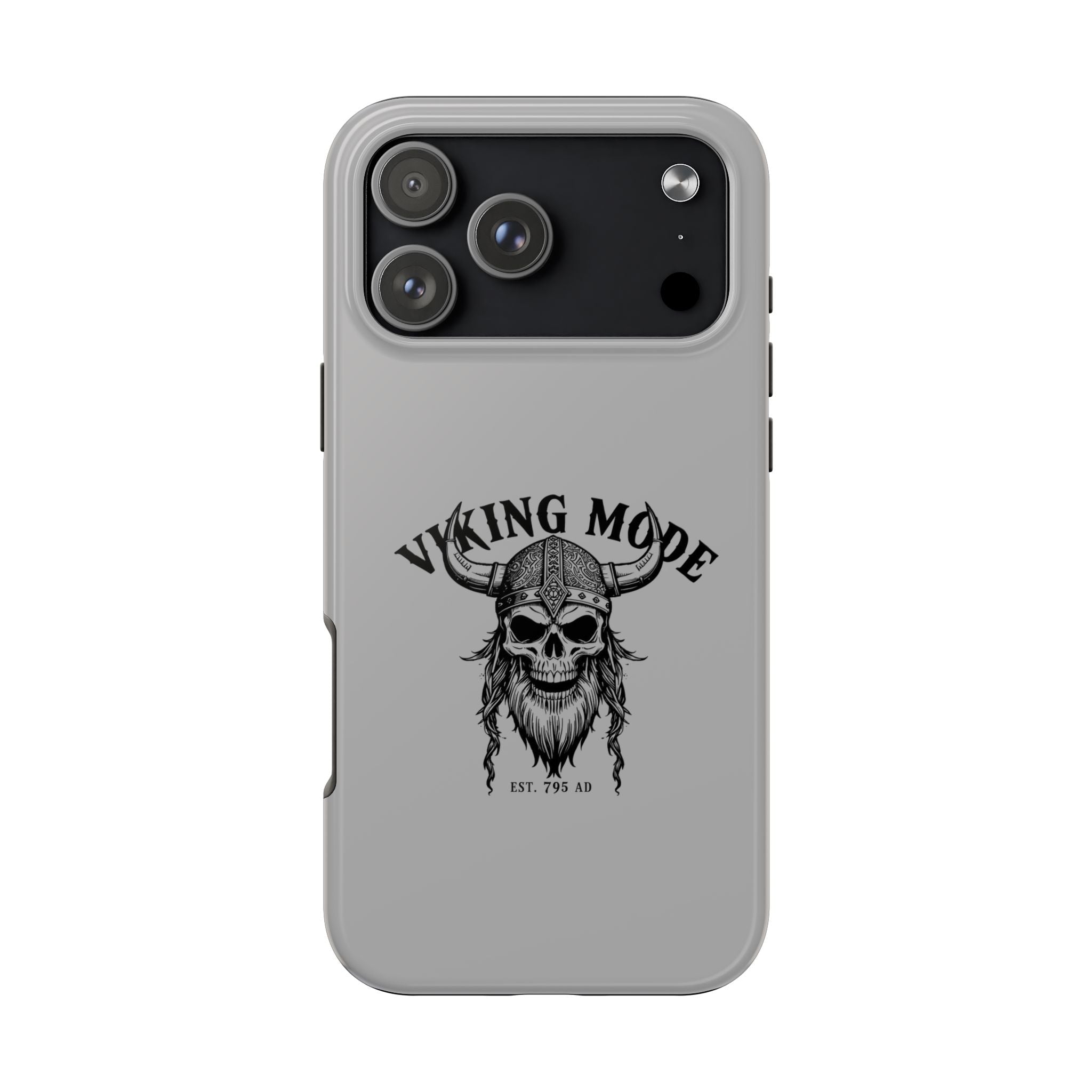 Viking Mode Skull Helmet phone case | Nordic warrior, est. 795 AD