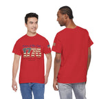1776 American Flag Tee — "Home of the Free, Because of the Brave" Patriotic T-Shirt