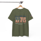 1776 American Flag Tee — "Home of the Free, Because of the Brave" Patriotic T-Shirt