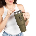 Viking Mode Skull helmet travel mug | 40oz insulated travel mug