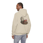 Mushroom Skull Hoodie — Gothic Mushroom Graveyard RIP Pullover