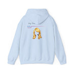 Timeline Hair Illustration Hooded Sweatshirt | Mandela Effect | Britney