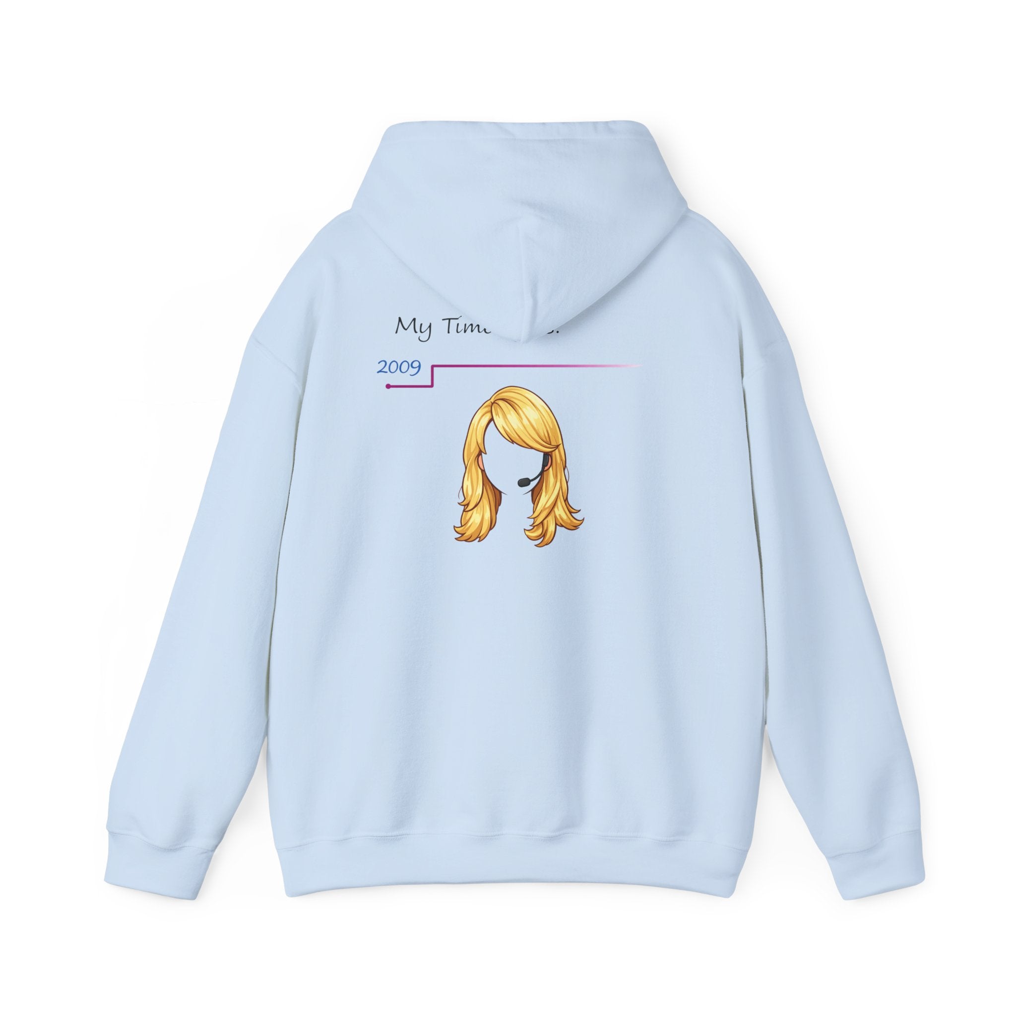 Timeline Hair Illustration Hooded Sweatshirt | Mandela Effect | Britney