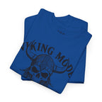 Viking Mode Skull Viking T-shirt | Norse Helmet Skull Graphic Tee