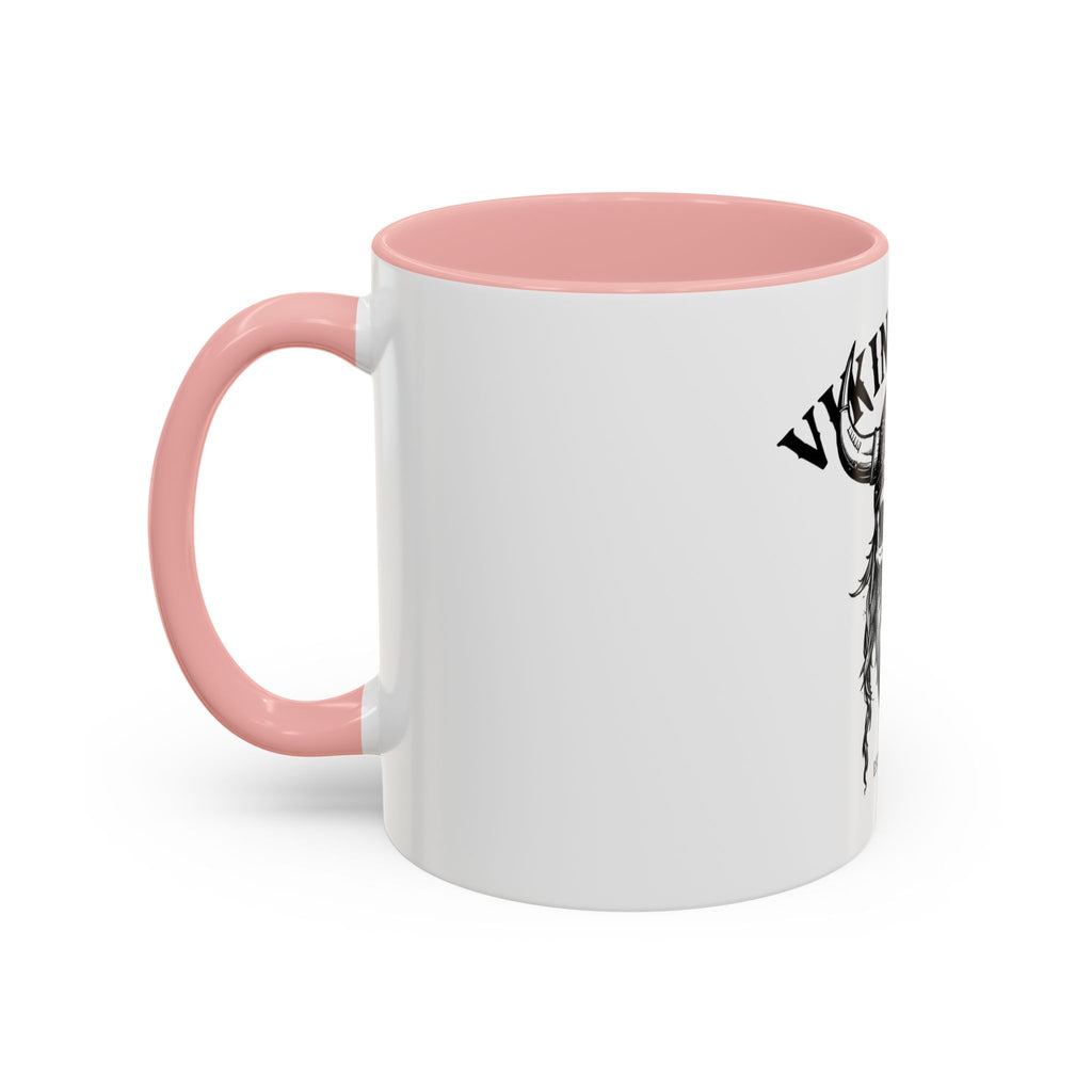 Viking Mode Skull Viking Mug | Accent Coffee Mug 11oz 15oz