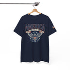 America Patriotic T‑Shirt – "America Celebrating 250 Years" Eagle Emblem