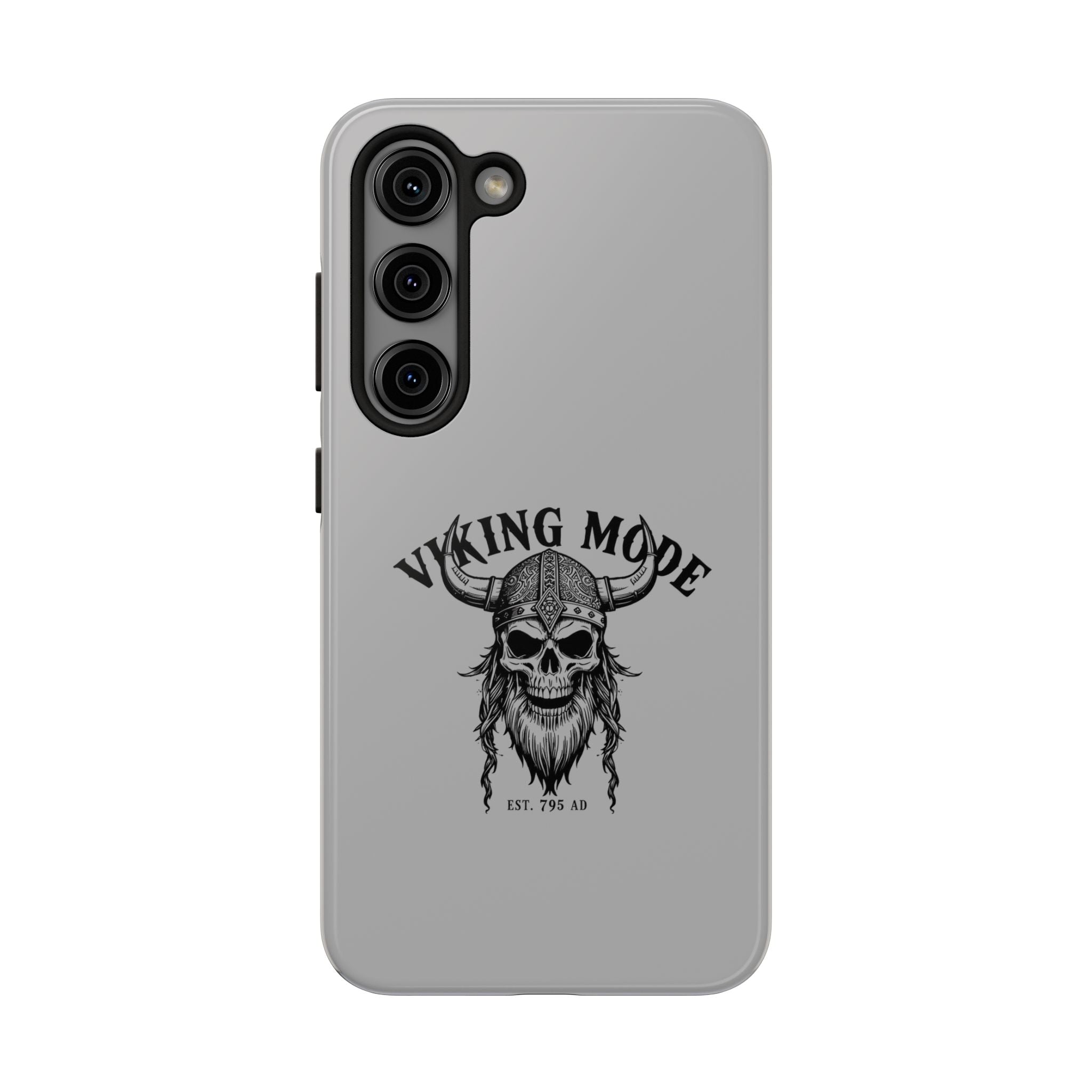 Viking Mode Skull Helmet phone case | Nordic warrior, est. 795 AD