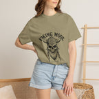 Viking Mode Skull Viking T-shirt | Norse Helmet Skull Graphic Tee