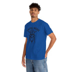 Viking Mode Skull Viking T-shirt | Norse Helmet Skull Graphic Tee