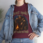 Viking Campfire T-Shirt — "Beast mode? Don’t make me laugh" Graphic Tee