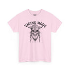 Viking Mode Skull Viking T-shirt | Norse Helmet Skull Graphic Tee