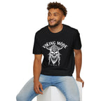 Viking Mode T-Shirt — Skull Horned Helmet Graphic