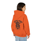 Viking Mode Skull with Horned Helmet Hoodie | Youth Hoodie