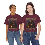 Viking Campfire T-Shirt — "Beast mode? Don’t make me laugh" Graphic Tee