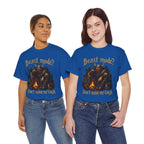 Viking Campfire T-Shirt — "Beast mode? Don’t make me laugh" Graphic Tee