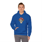 Mushroom Skull Hoodie — Gothic Mushroom Graveyard RIP Pullover