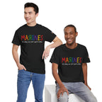Marines Crayon Tee — “It’s okay, we can’t spell it either” Military Humor T-Shirt