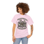 T-Shirt — "E-4 Mafia" Graphic Tee: "When You Want It Done, But You Don’t Care How" Vintage-Style Food Humor