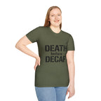 Death Before Decaf T-Shirt — Funny Coffee Lover Tee