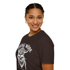 Viking Mode T-Shirt — Skull Horned Helmet Graphic