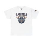 America Patriotic T‑Shirt – "America Celebrating 250 Years" Eagle Emblem